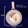 Gold Photo Pendant in Various Shapes - 16