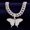 Pendentif Papillon Doré - 4