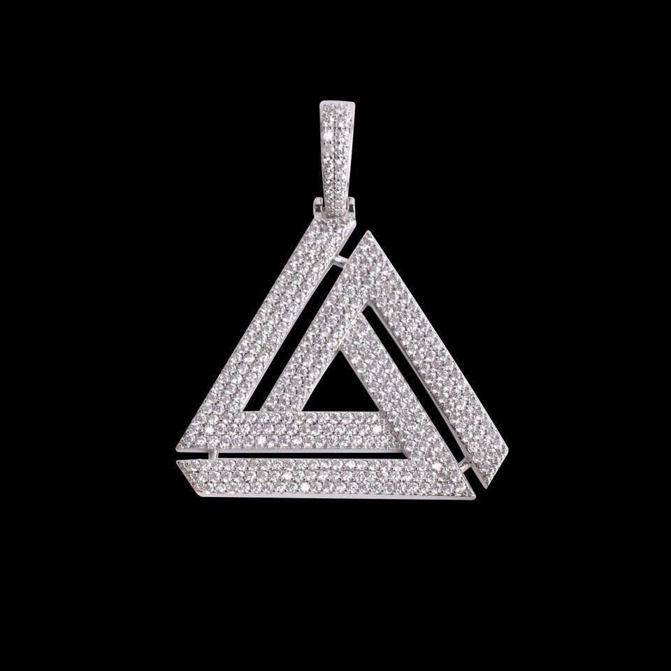 Collier Pendentif Triangle Penrose - 7