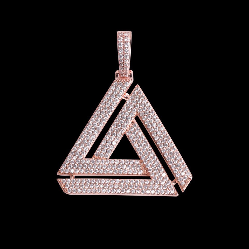 Collier Pendentif Triangle Penrose - 2