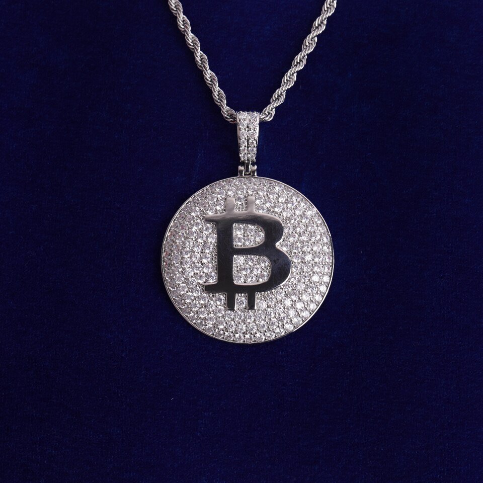 Collier Bitcoin pour hommes - 6