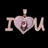 Heart Photo Pendant Necklace