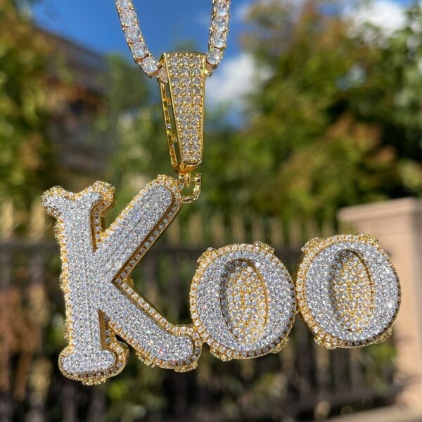 Collier Nom Double Couleur - 5