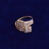 Bague Femme Lettres Bulles Baguette - 5