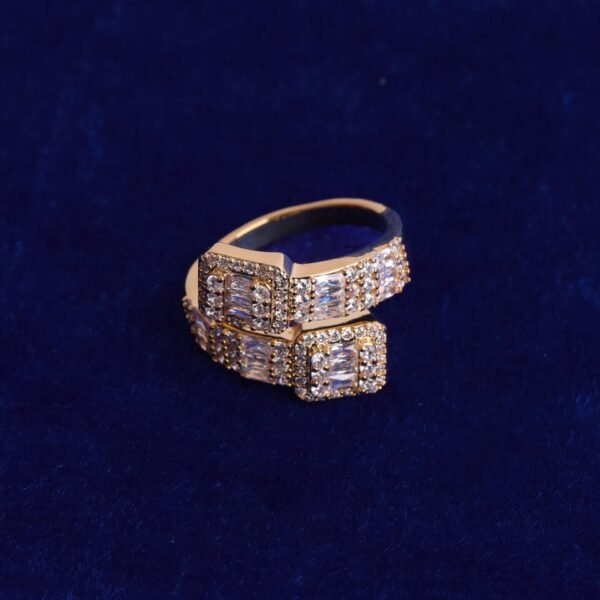 Bague Femme Lettres Bulles Baguette - 5