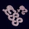 Collier personnalisé à lettres dorées pour femme - 4