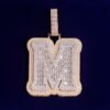 Collier lettre initiale pour hommes - 2