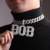 Collier Nom Personnalisé Serti - 3