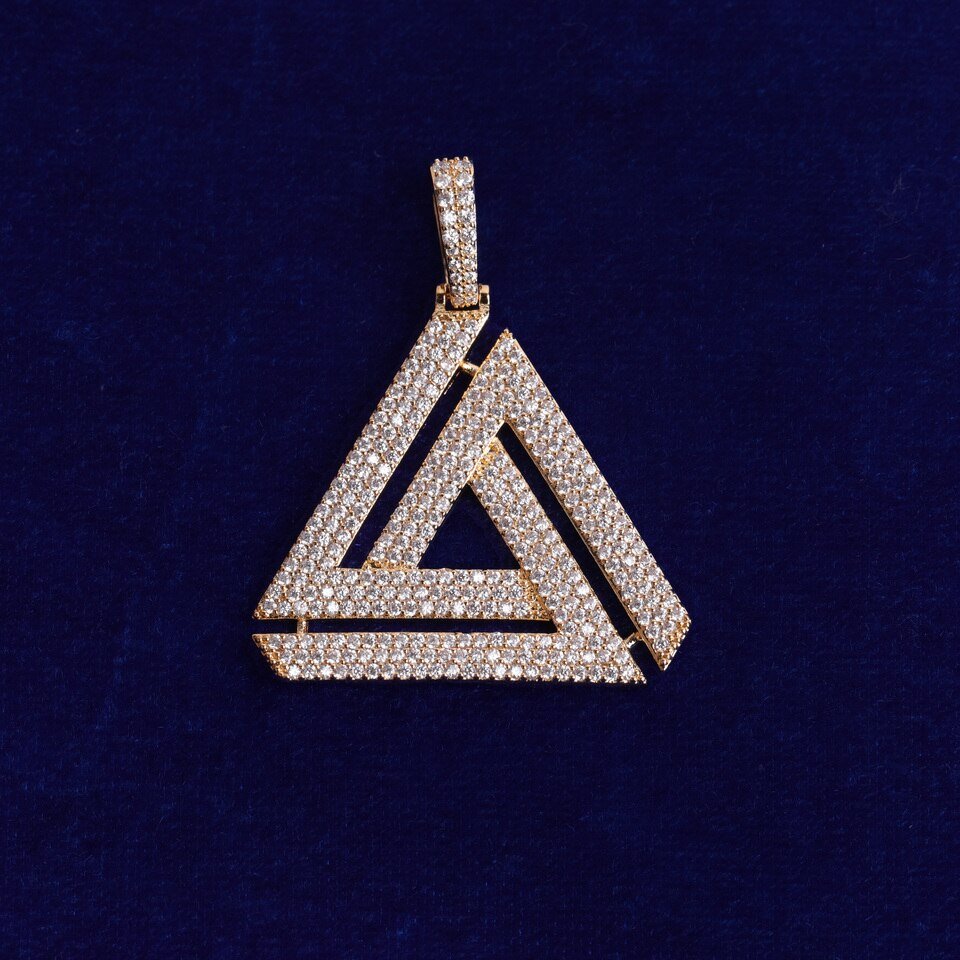 Collier Pendentif Triangle Penrose - 6