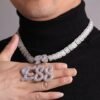 Collier personnalisé à lettres dorées pour femme - 3