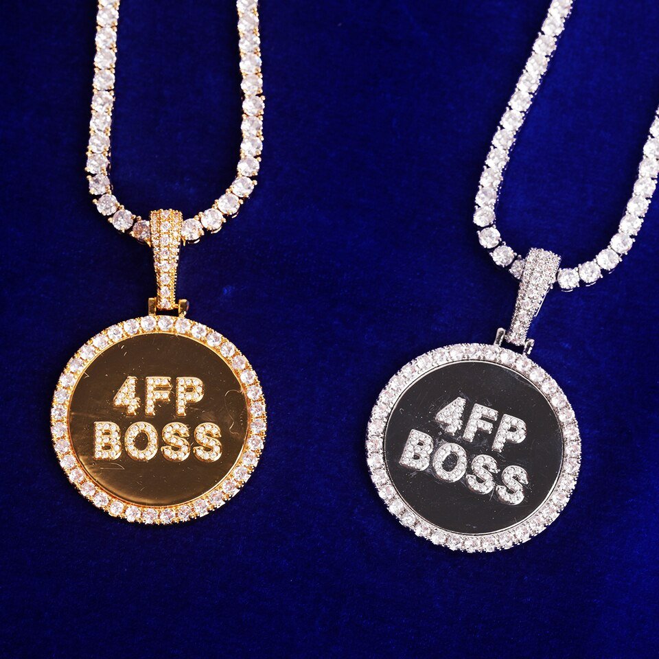 Personalized Name Circle Necklace - 5