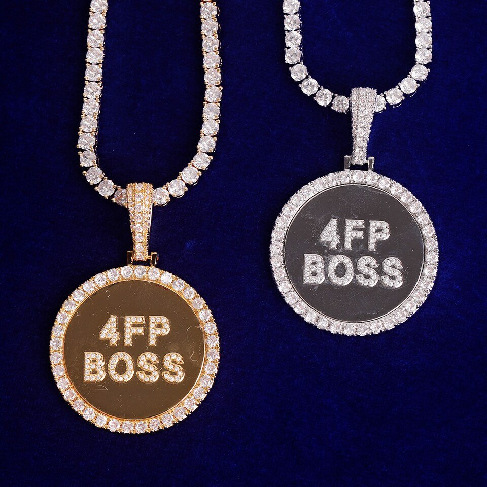 Personalized Name Circle Necklace - 3