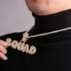 Collier Lettres Bulle Personnalisées - 5
