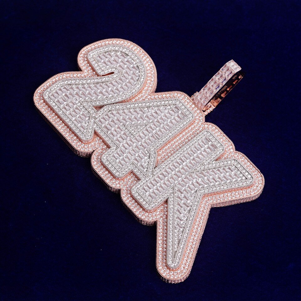 Personalized Name and Number Necklace - 4