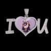 Heart Photo Pendant Necklace - 4