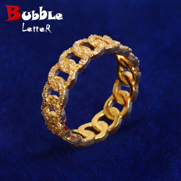 Bague Dorée Sertie - 1