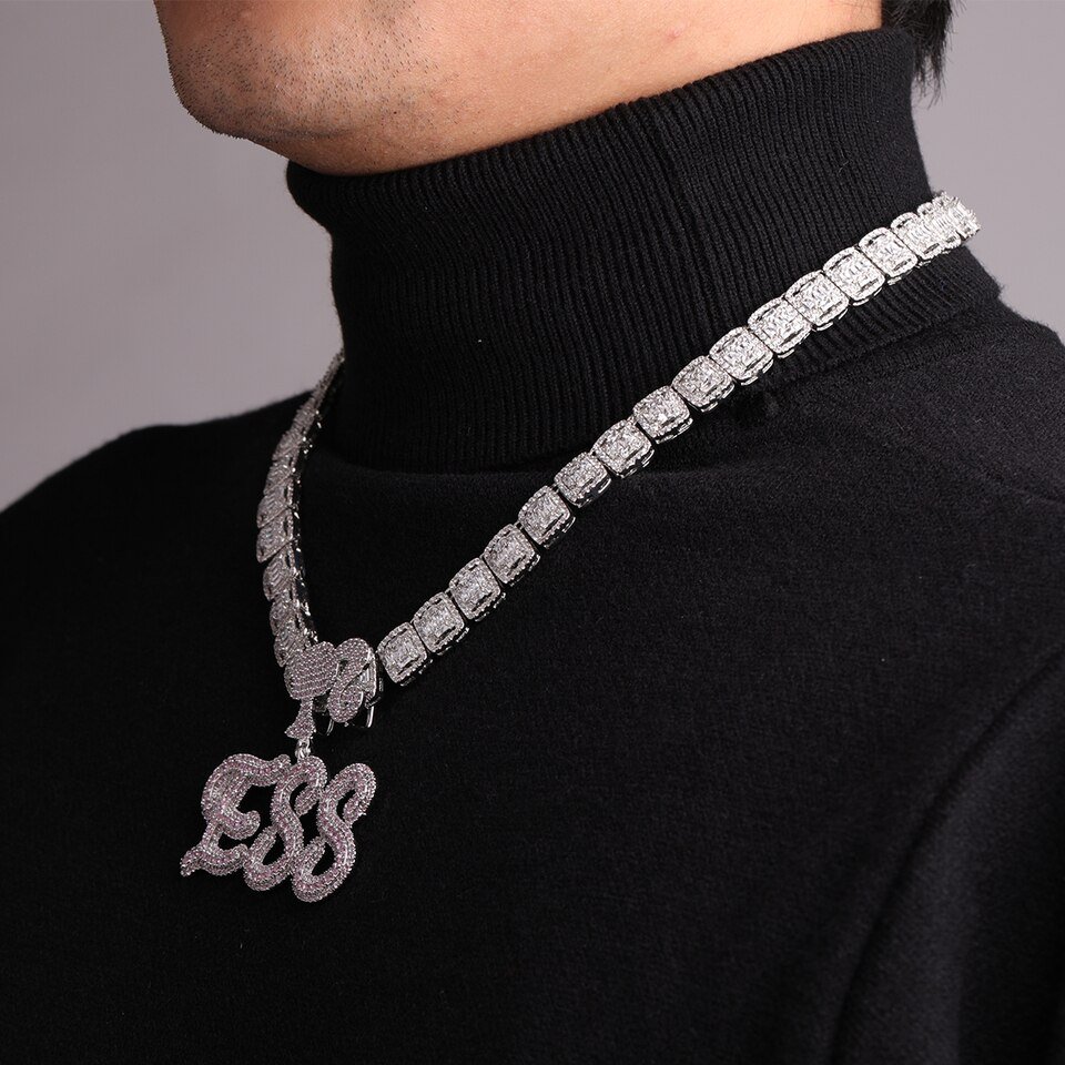 Personalized Gold Letter Necklace - 2