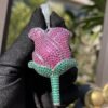 Pendentif Rose Zircon - 1